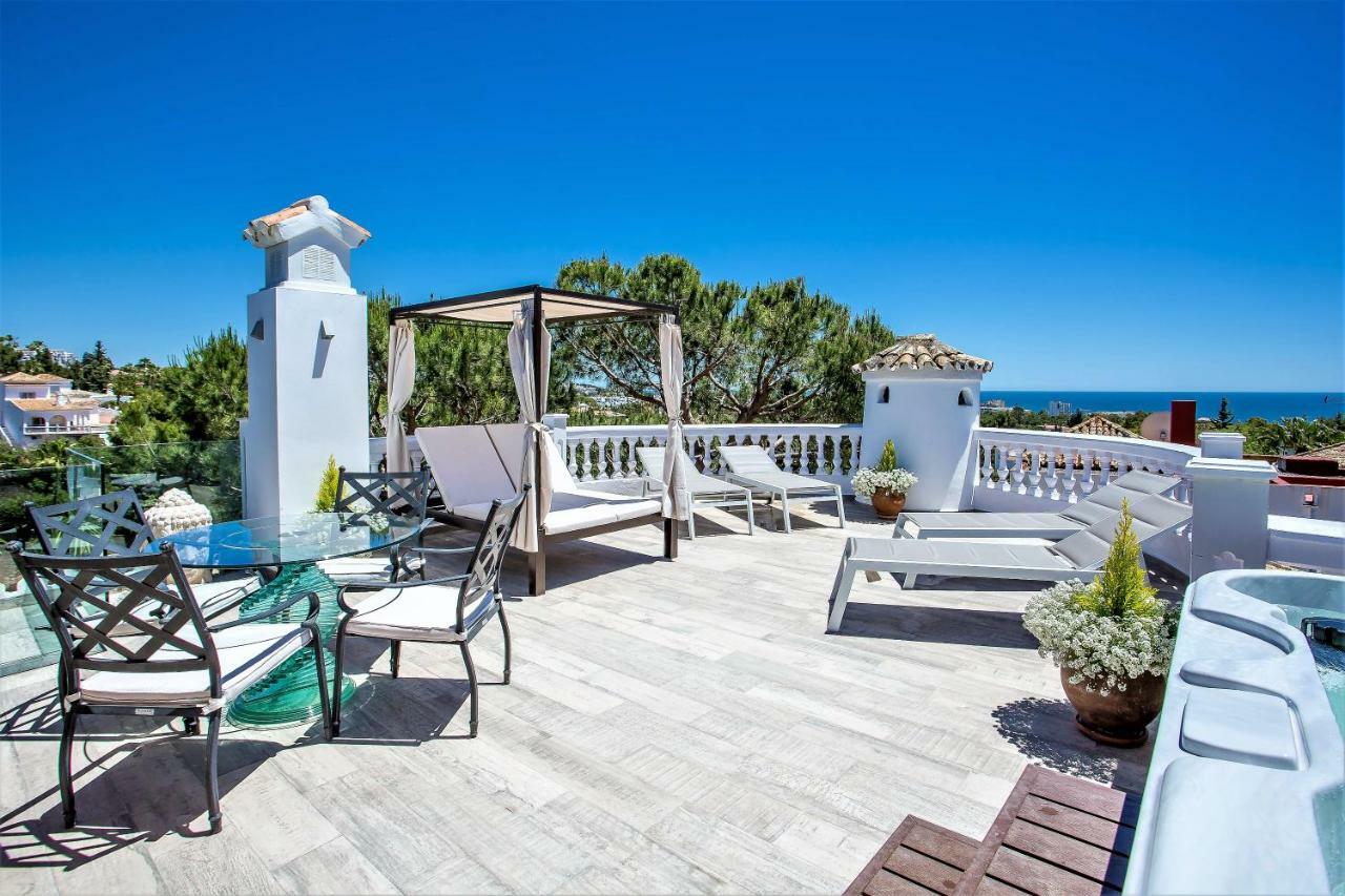 Luxury Villa With Swimming Pool And Jacuzzi Marbella Zewnętrze zdjęcie